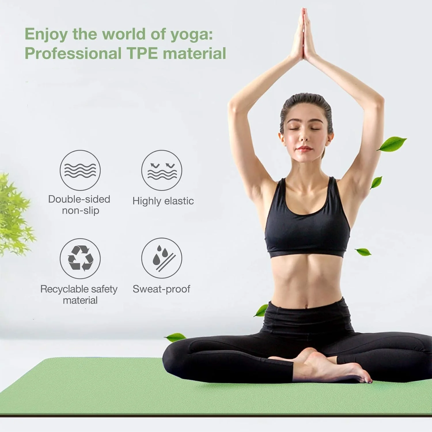 Home Gym Furniture - Le tapis de yoga TPE est