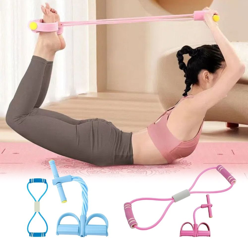 Home Gym Kit - Bandes de résistance à 6 tubes,