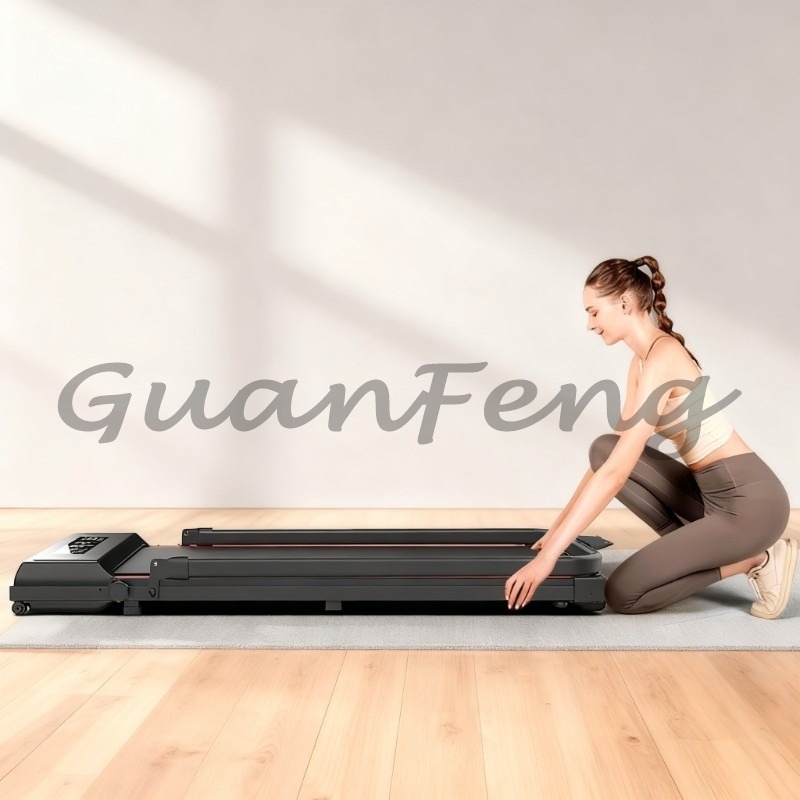 Treadmill Home Gym - Tapis de course plat ultra-fin et