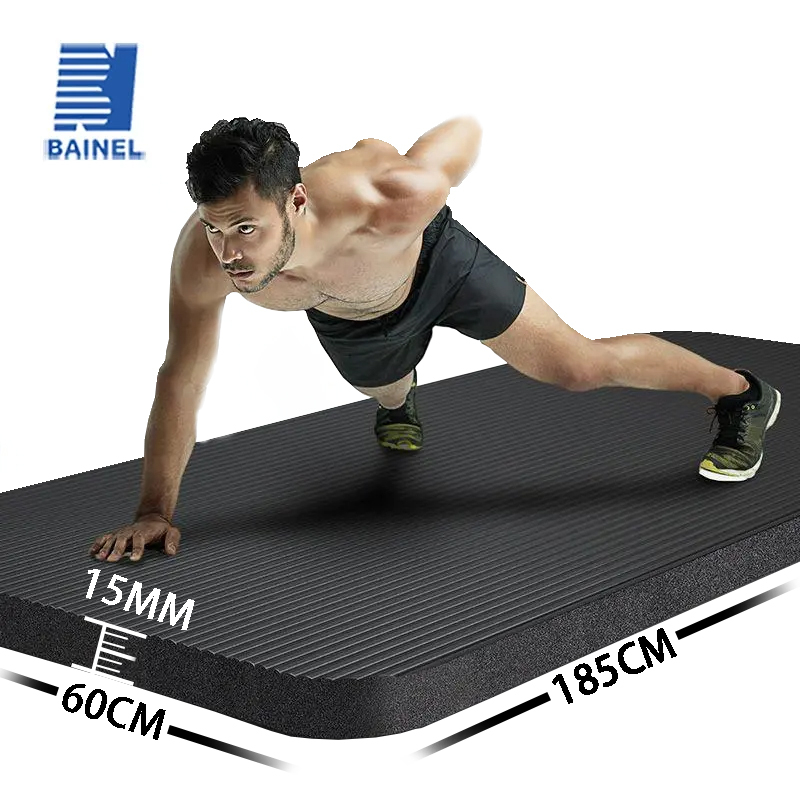 Home Gym Furniture - Tapis de Yoga antidérapant Extra épais