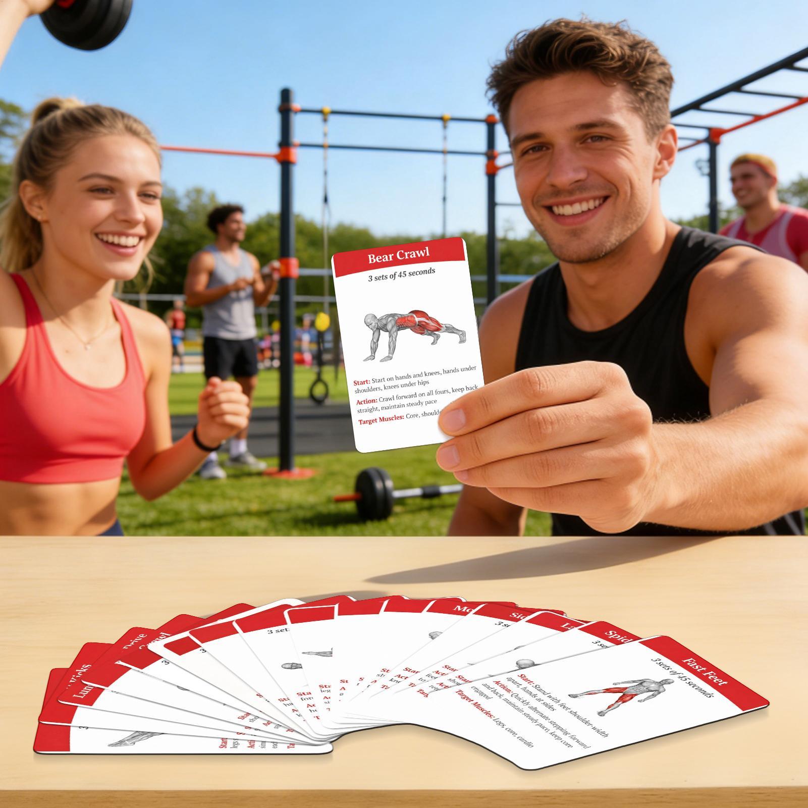 Cartes d'entraînement, jeu de  - Home Gym Equipment Set avis et prix
