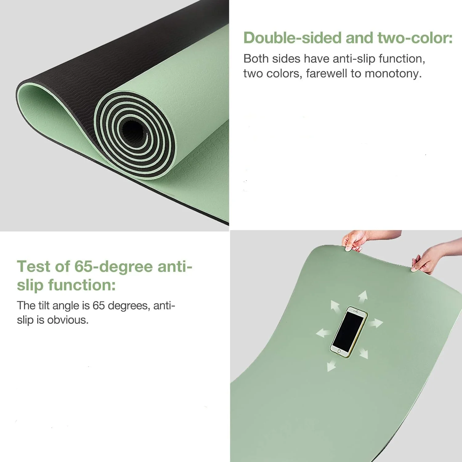 Le tapis de yoga TPE est respe - Home Gym Furniture avis et prix