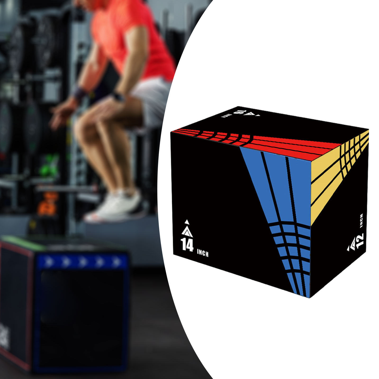 Boîte de saut 3 en 1, boîte st - Home Gym Equipment Set avis et prix