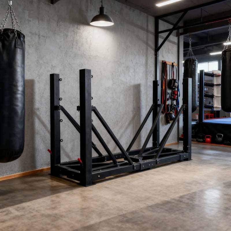 Ensemble de ring de boxe pliab - Home Gym Equipment Set avis et prix