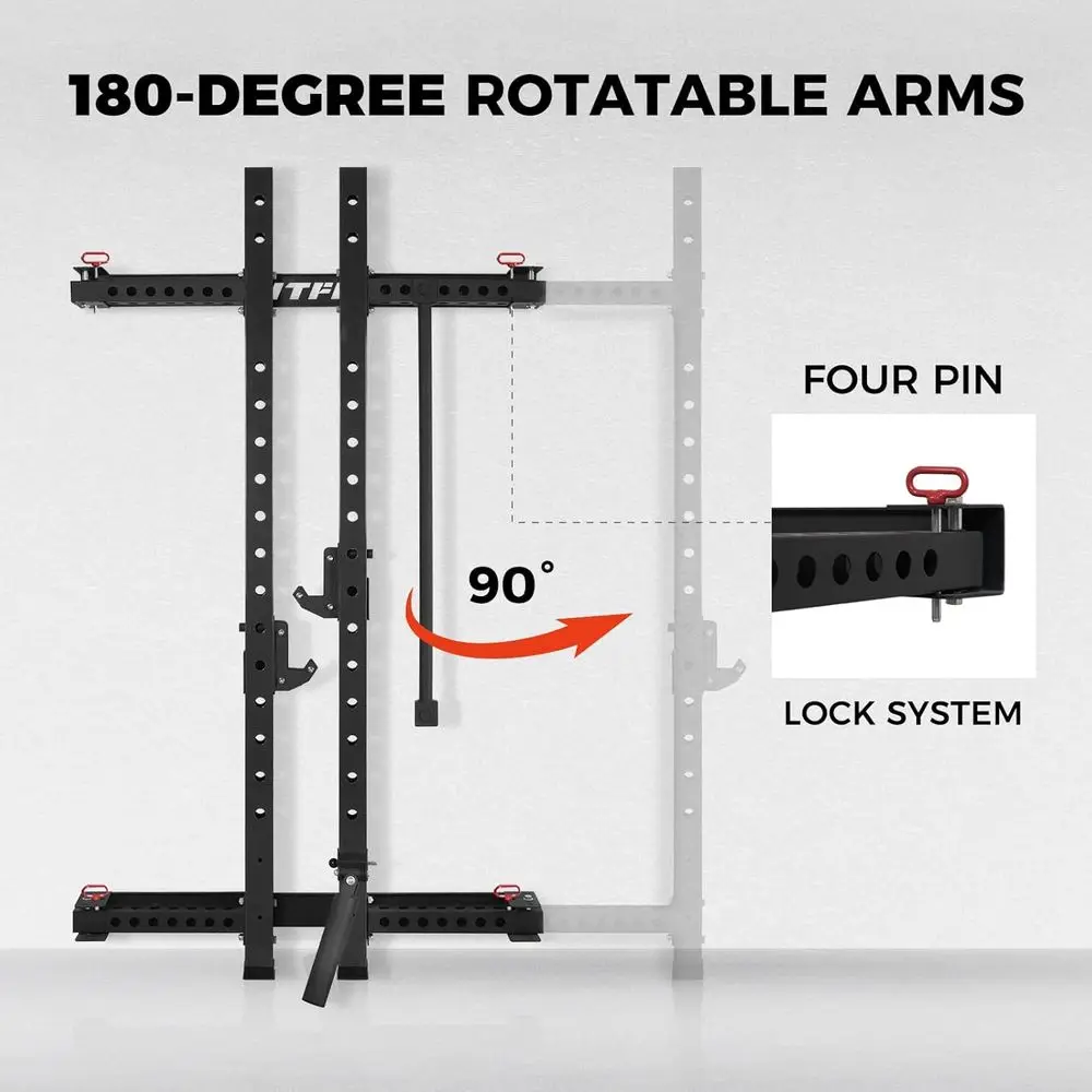 Rack de squat mural compact po - Home Gym Designs avis et prix