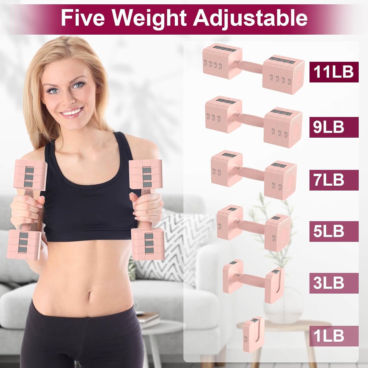 Ensemble d'haltères réglables  - Home Gym Set avis et prix