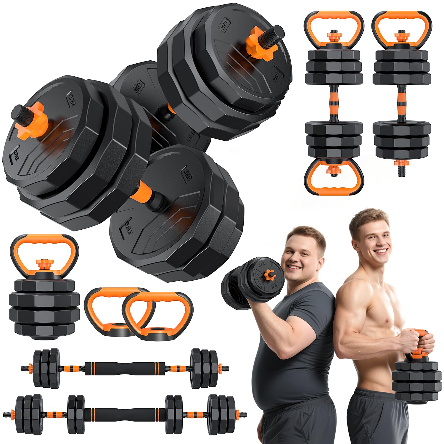 Haltère réglable 5-en-1 33-88l - Home Gym Used avis et prix