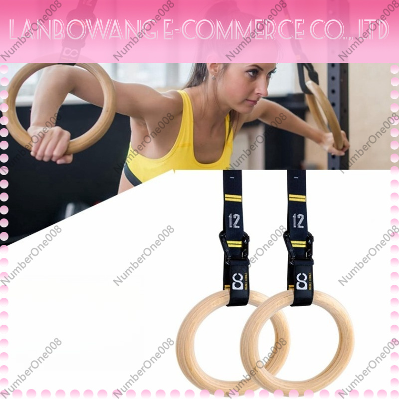 Anneaux de gymnastique en bois - Home Gym Set avis et prix
