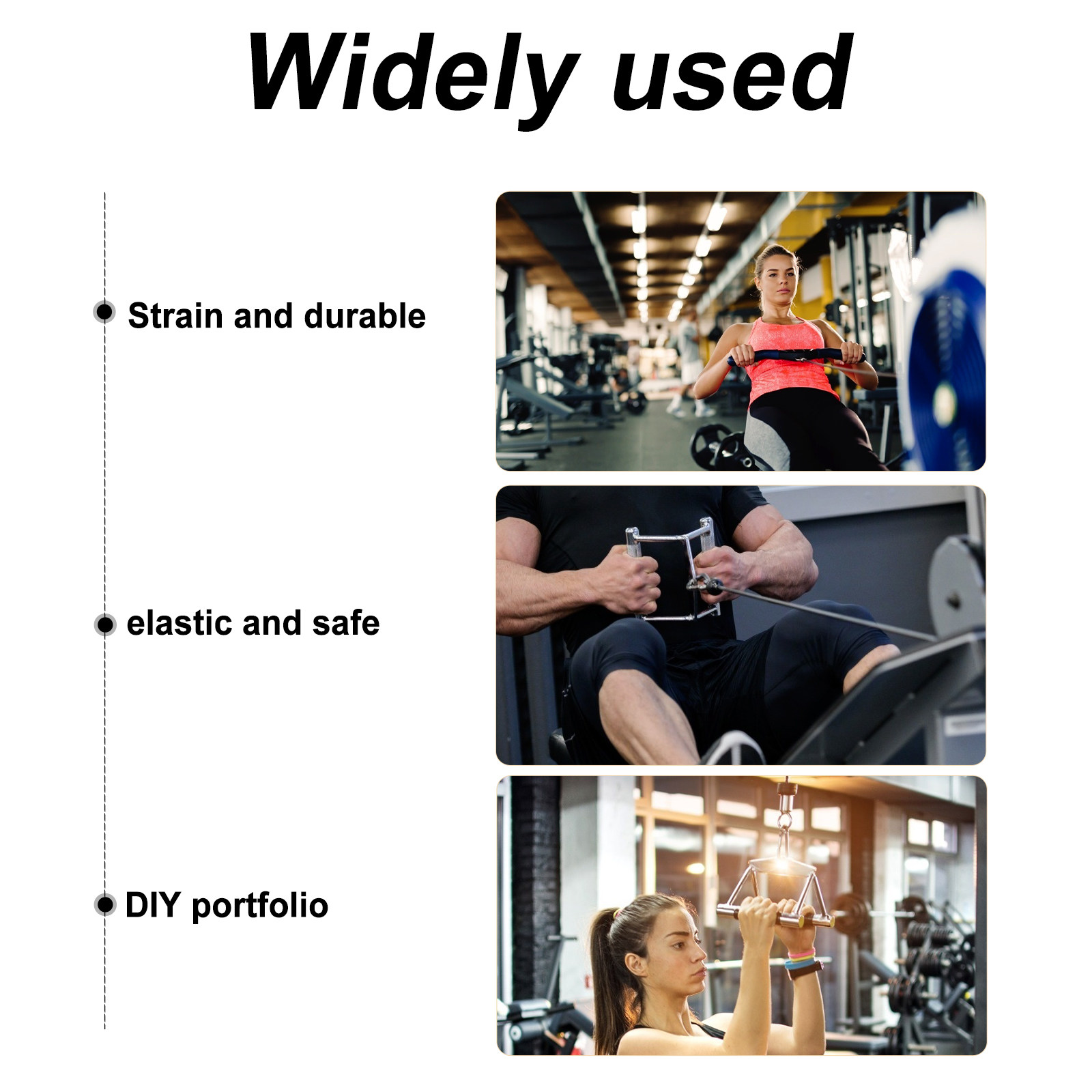 1 Ensemble de Câbles en Acier  - Home Gym Diy avis et prix